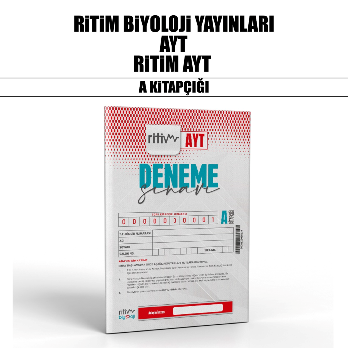PROLİG RİTİM YKS AYT DENEME SNV A - 25-26